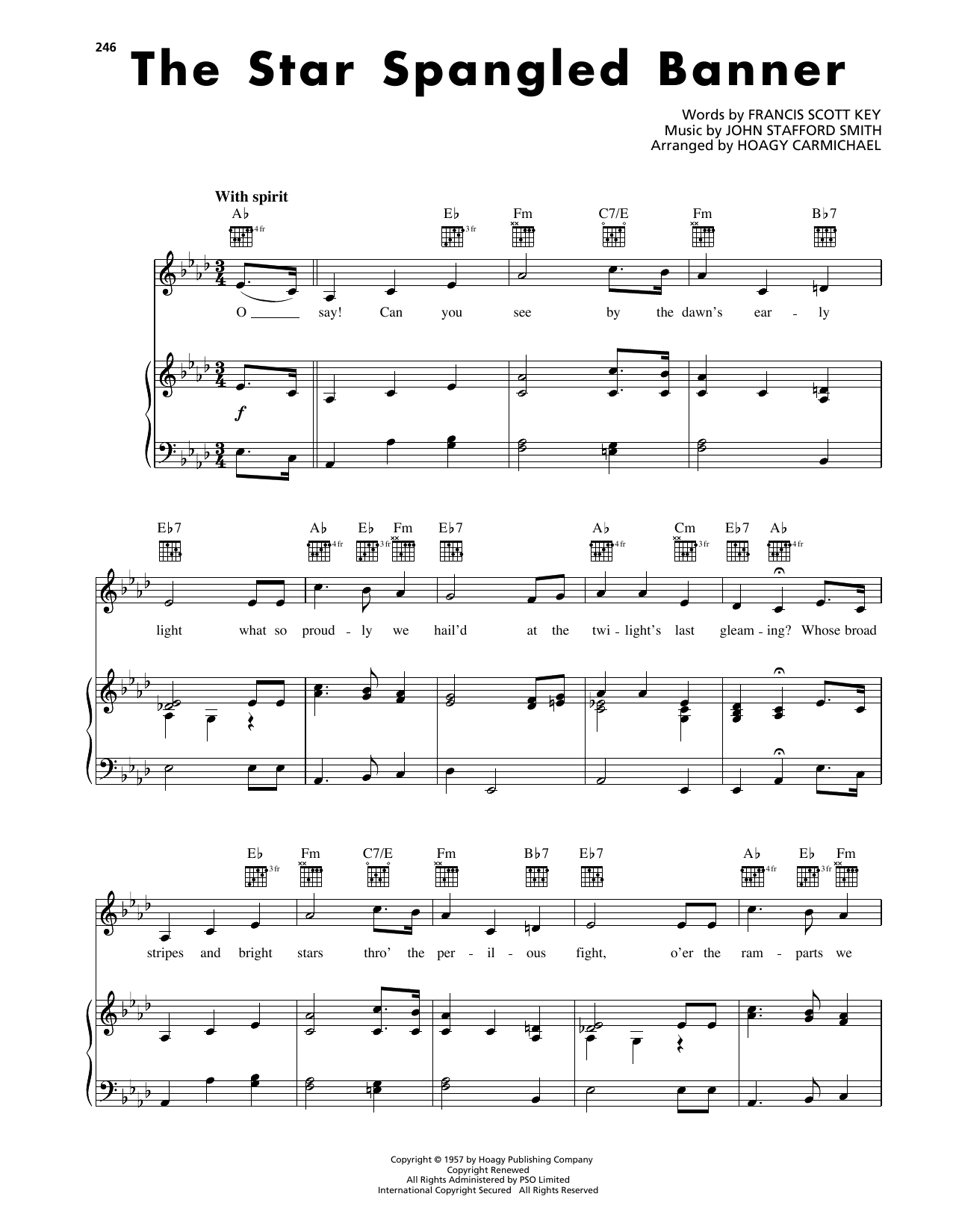 Produktbild zu: The Star-Spangled Banner