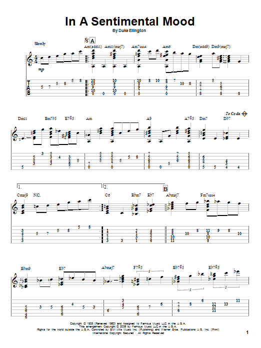Produktbild zu: In A Sentimental Mood