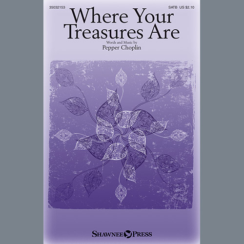 cover: Where Your Treasures Are, Pepper Choplin