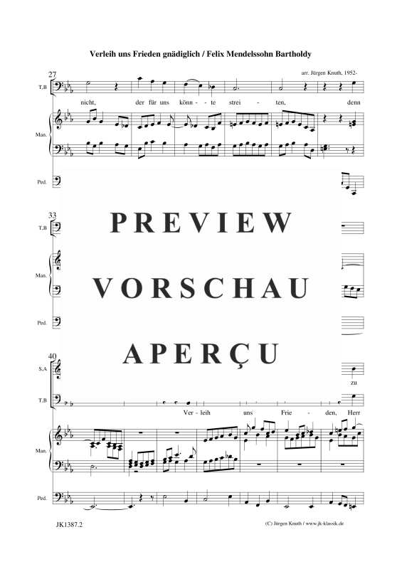 gallery: Verleih uns Frieden gnädiglich (Da nobis pacem, Domine), , Klavier und Gesang