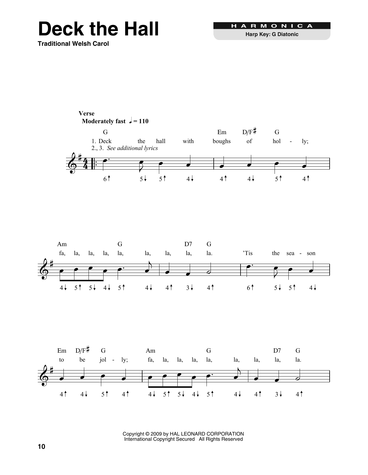 Product gallery: Page 1 of 1 Deck The Hall, Traditional Welsh Carol