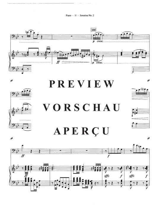 Product gallery: Page 14 of 21 Sonatine No 2 , , (trombone/euphonium or tuba + piano)