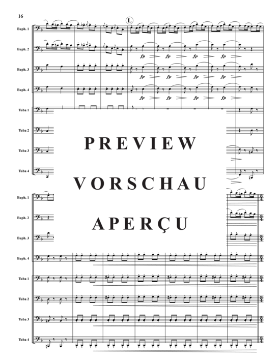 Produktgalerie: Seite 17 von 21 Ouvertüre Die schöne Galathee , , (Tuba Ensemble)