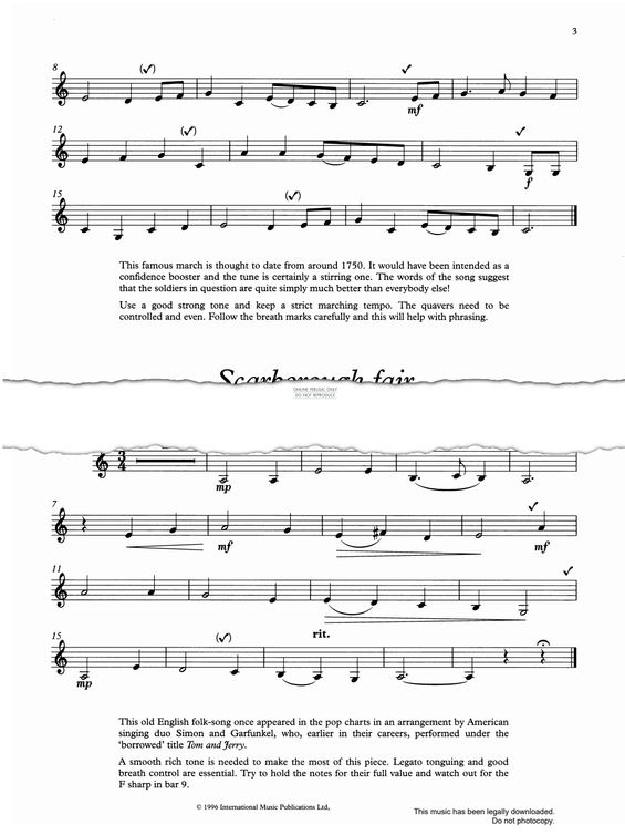 Product gallery: Page 1 of 1 Scarborough Fair, Traditional