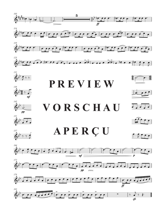 Produktgalerie: Seite 19 von 21 March for “Zubie” , , (Blechbläserquintett + Alternativ-St.)