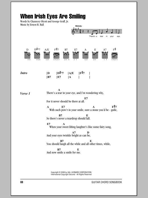 Produktbild zu: When Irish Eyes Are Smiling