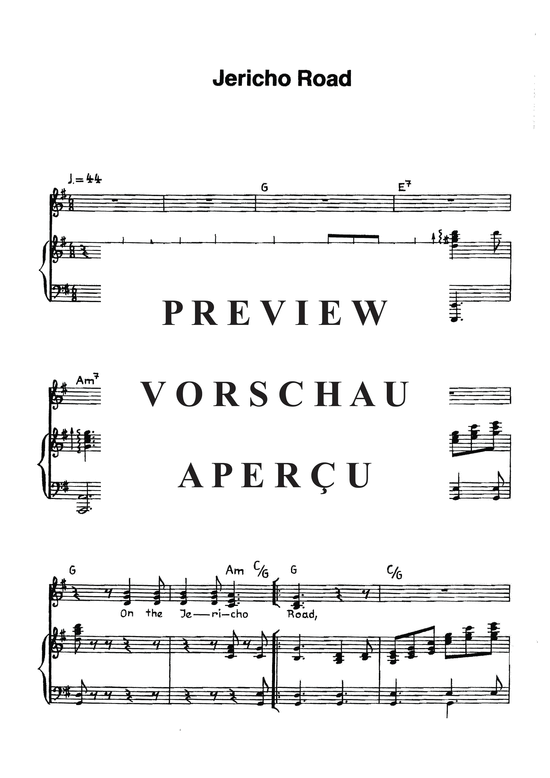 Product gallery: Page 4 of 4 Jericho Road , , Piano and Voice