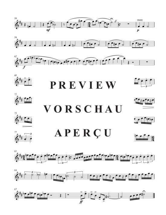 Produktgalerie: Seite 7 von 9 Fanfares, Flourishes & Airs , , (3x Trompete)