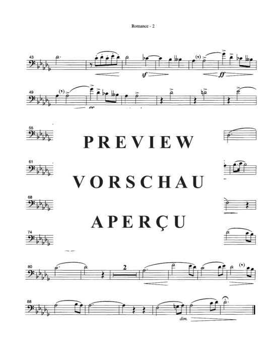 Product gallery: Page 10 of 10 Romance , , (euphonium/tuba + piano)