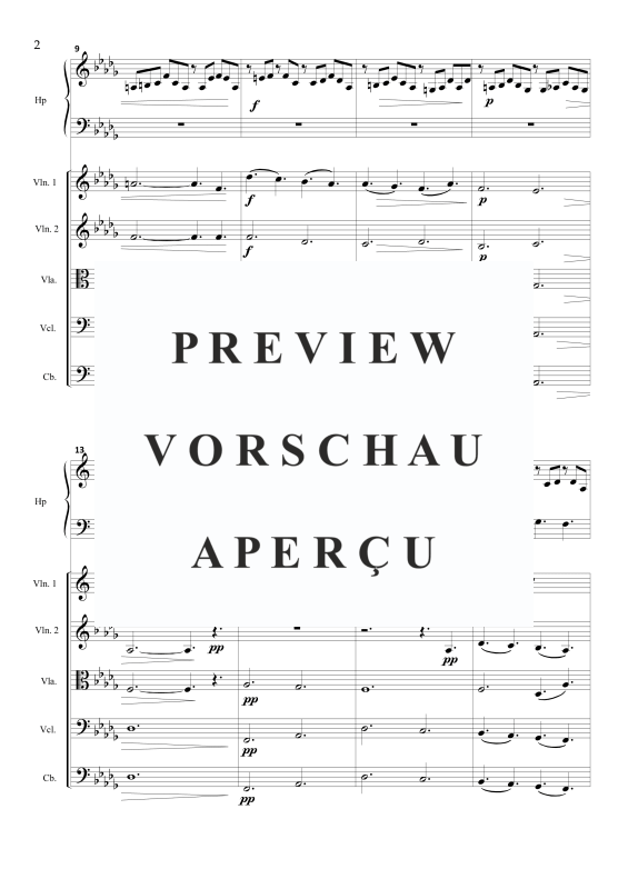 Product gallery: Page 5 of 11 Cantique de Jean Racine, , Mixed Choir, Harp and Strings