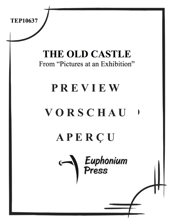Produktgalerie: Seite 2 von 21 The Old Castle , , (Tuba Ensemble EEETTT)