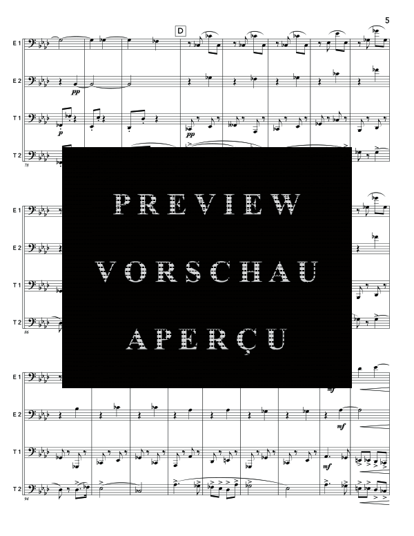 Product gallery: Page 9 of 11 Overture to Ruslan and Ludmila, , (Tuba Quartet)