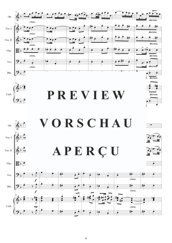 Product gallery: Page 10 of 11 Four Oboe Concertos Op.9, , Solo Oboe, String Ensemble, and Harpsichord (B.C.)