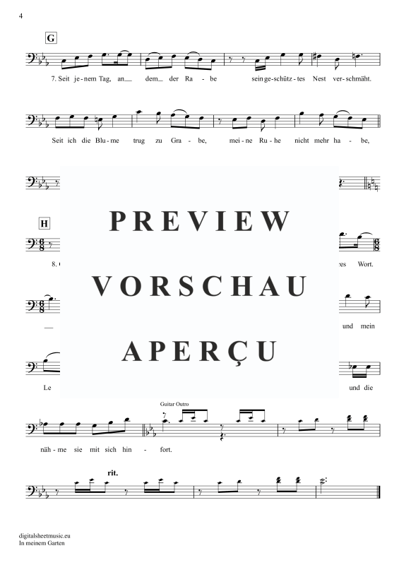 Produktgalerie: Seite 5 von 5 In Meinem Garten, Mey, Reinhard, Violoncello