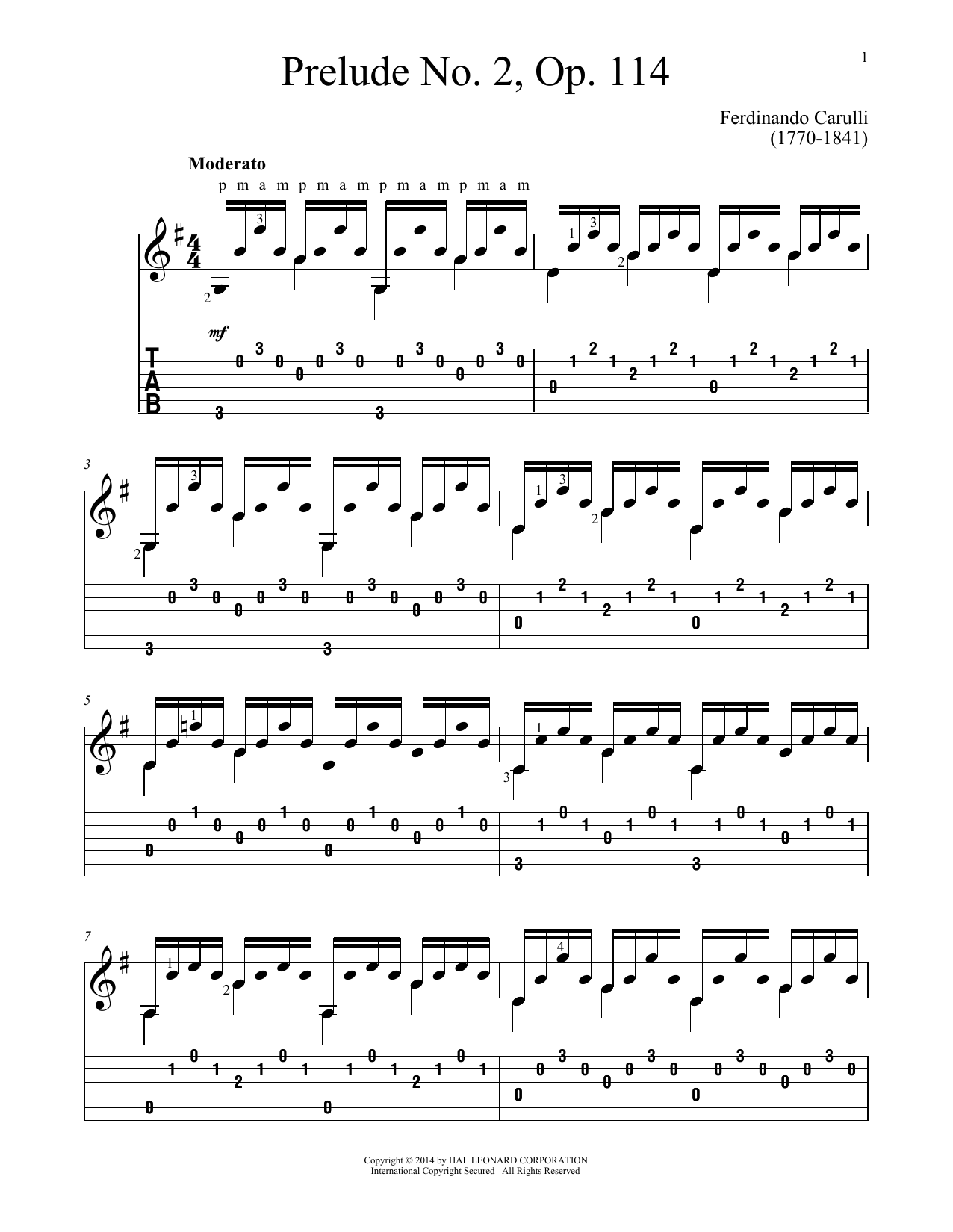 Produktbild zu: Prelude No. 2, Op. 114