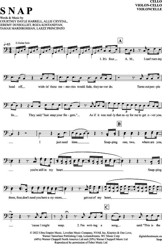 Produktbild zu: Snap Rosa Linn