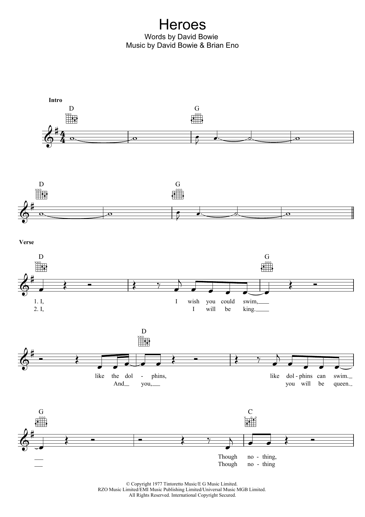 Product picture to:  Heroes - David Bowie