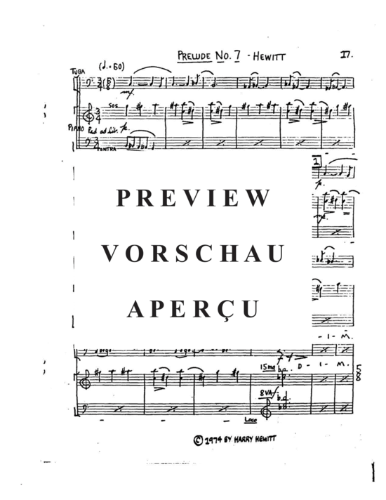 Produktgalerie: Seite 19 von 21 12 Preludes , , (Tuba + Klavier)