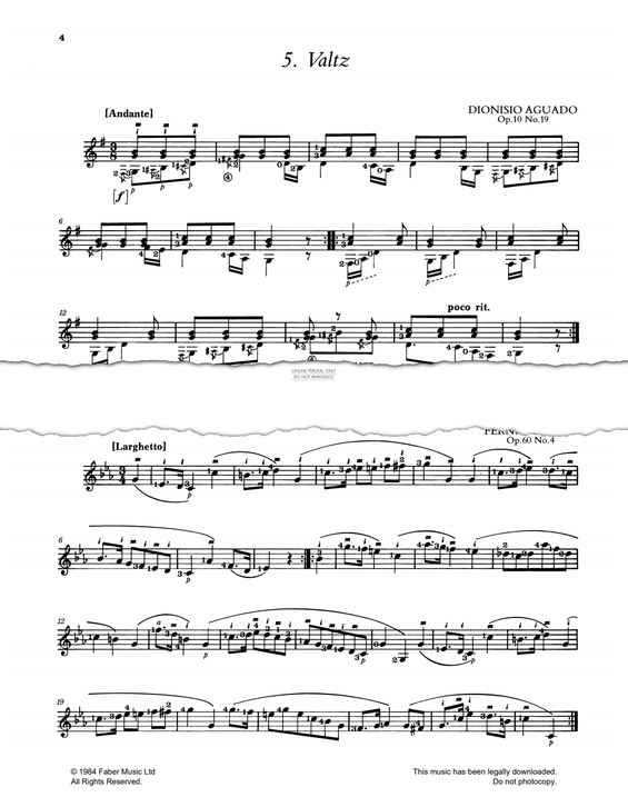 Product picture to: Valtz Op.10, No.19
