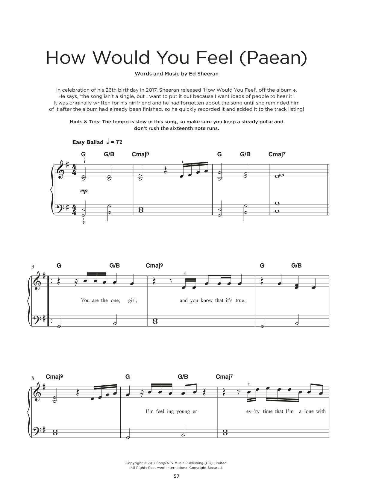 Produktbild zu: How Would You Feel (Paean)