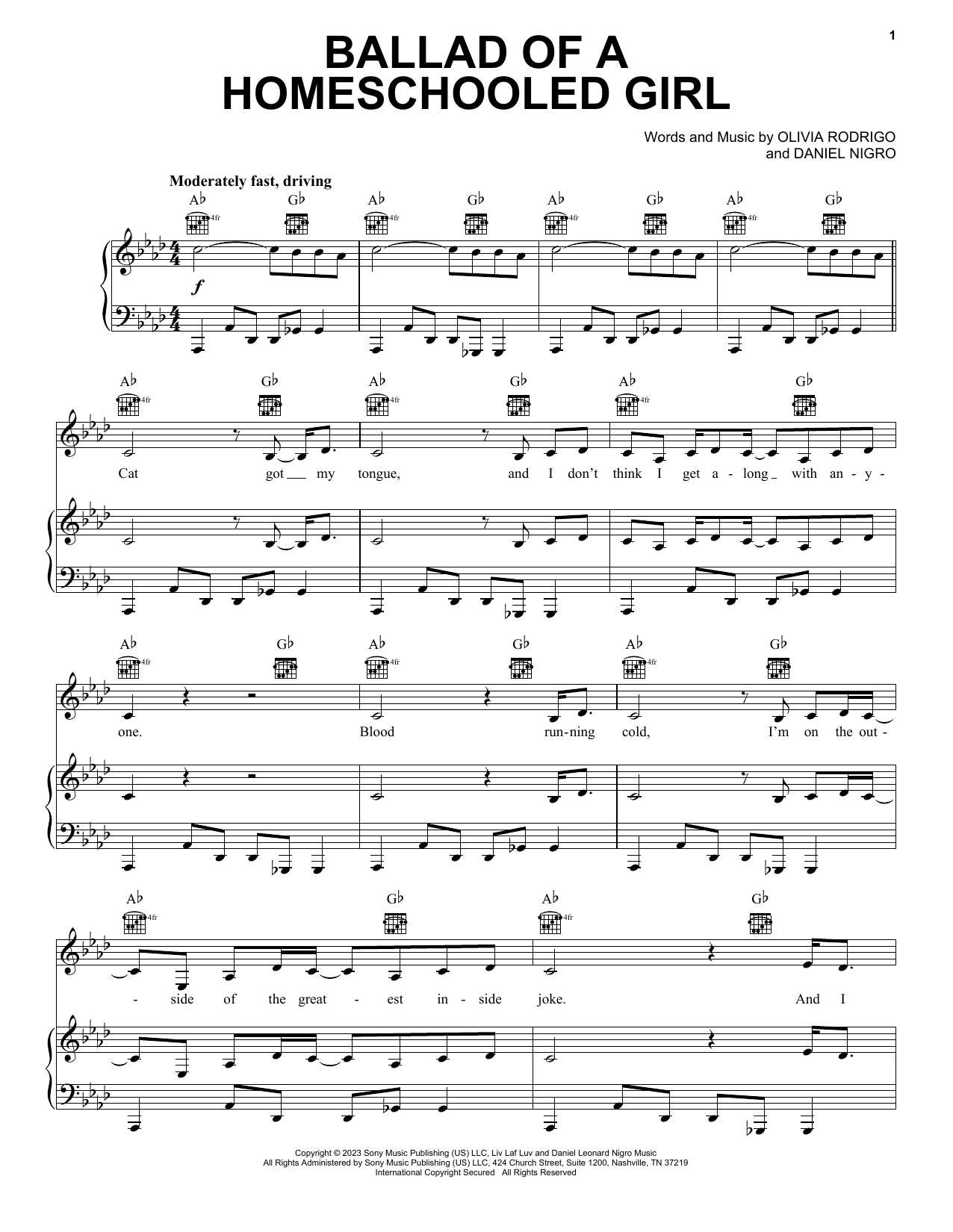 Produktbild zu: ballad of a homeschooled girl