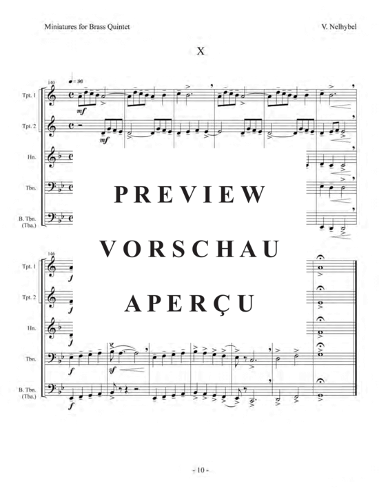 Produktgalerie: Seite 12 von 21 12 Miniatures , , (Blechbläser Quintett)