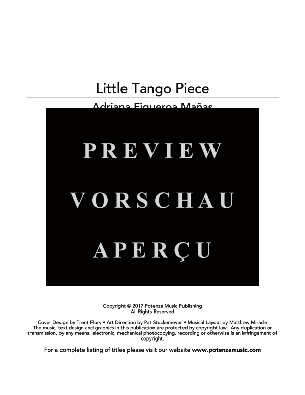 gallery: Little Tango Piece, , (Klarinette in B und Klavier)