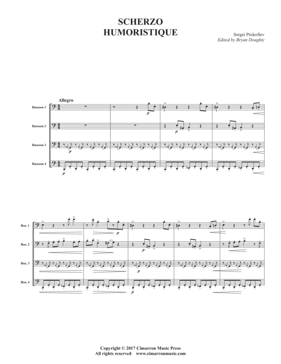 Scherzo Humoristique 
