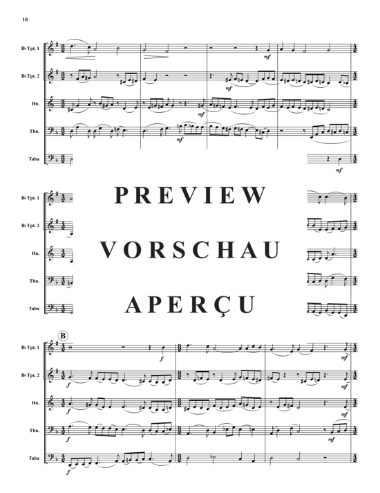 Produktgalerie: Seite 11 von 21 10 Chorale Preludes , , (Blechbläserquintett)
