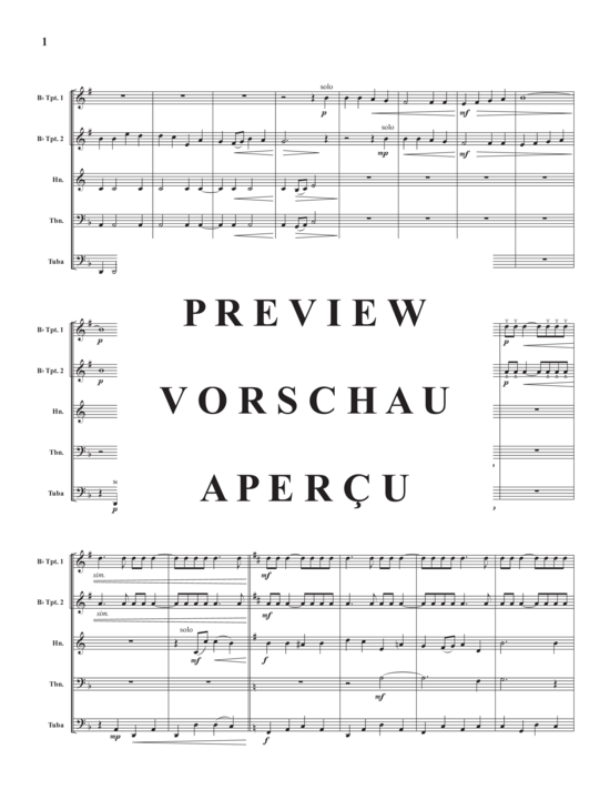 Produktgalerie: Seite 12 von 21 Four Christmas Carols , , (Blechbläserquintett)