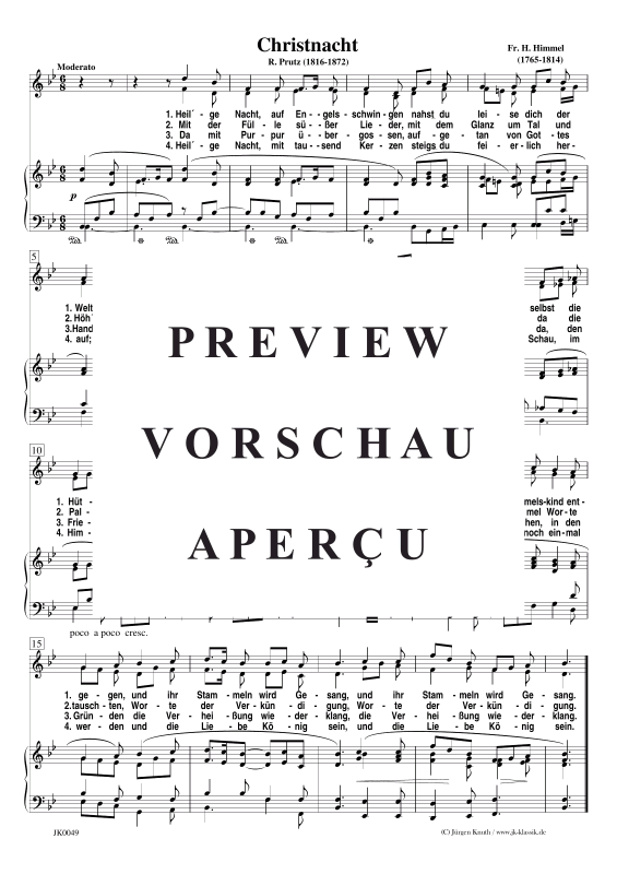 Product gallery: Page 2 of 4 Christnacht , , (piano + vocals)