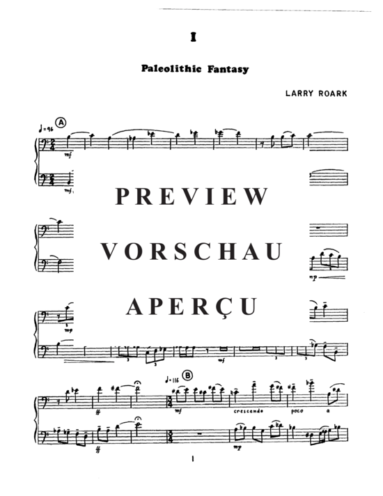 Produktgalerie: Seite 3 von 14 Primordial Suite , , (Euphonium Duett)