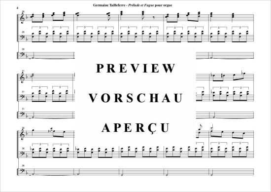 gallery: Prélude et Fugue , , (Orgel Solo)