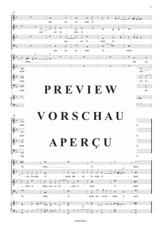 gallery: Laudate Dominum omnes gentes (Psalm 116), , Gemischter Chor 8-stimmig und BC