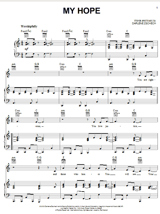 Produktbild zu: My Hope
