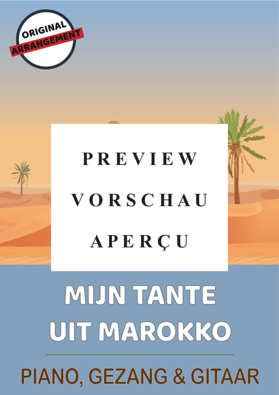 Produktgalerie: Seite 2 von 6 Mijn Tante Uit Marokko, , (Gesang + Klavier, Gitarre)