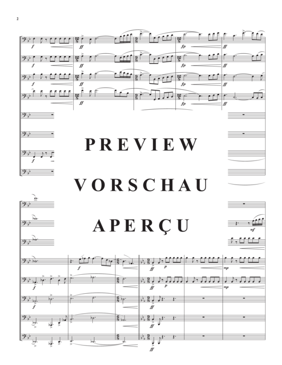 Product gallery: Page 4 of 21 Celestial Fanfare , , (Brass ensemble for 6x poaune + 2x bass trombone)