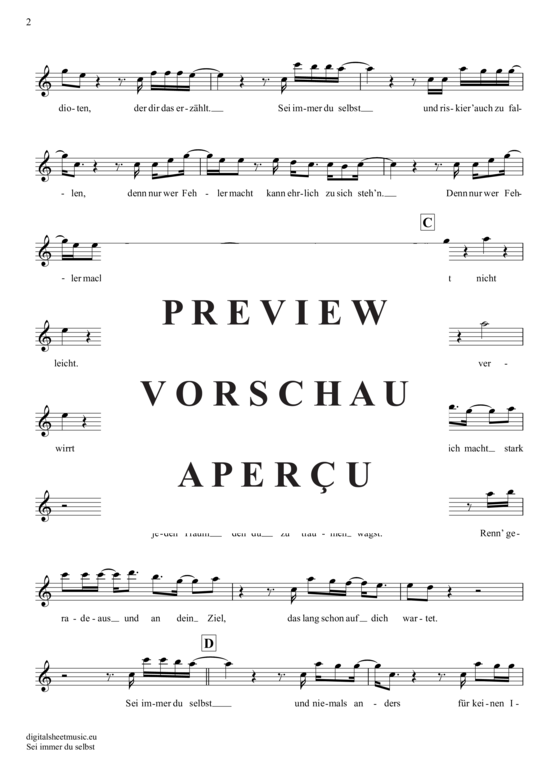 Product gallery: Page 3 of 4 Sei Immer Du Selbst , Zelter, Jonathan, (transverse flute)