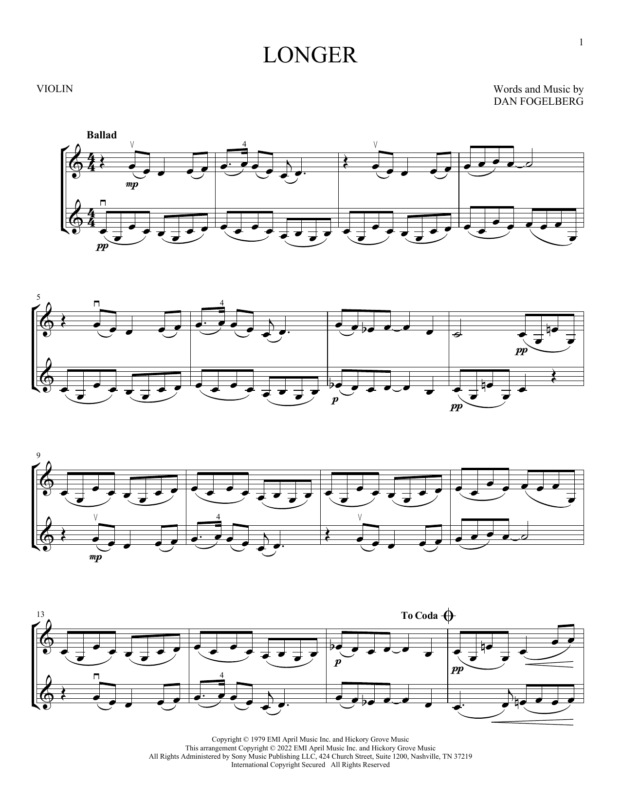 Product gallery: Page 1 of 1 Longer, Dan Fogelberg