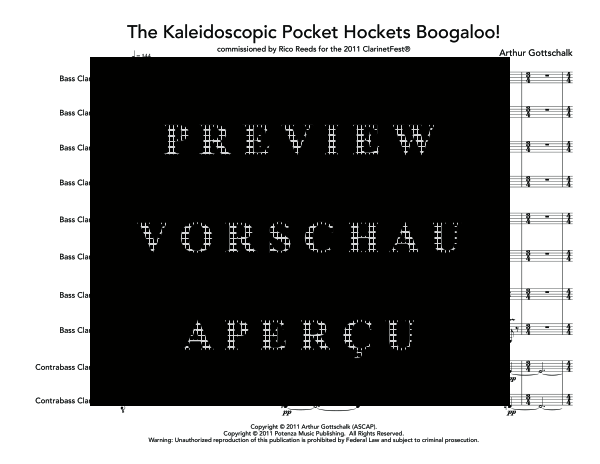Produktgalerie: Seite 5 von 11 Kaleidoscopic Pocket Hockets Boogaloo, The, , (Klarinettenchor)