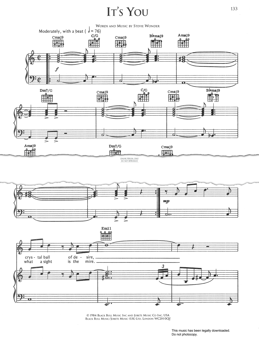 Product gallery: Page 1 of 1 It's You, Stevie Wonder