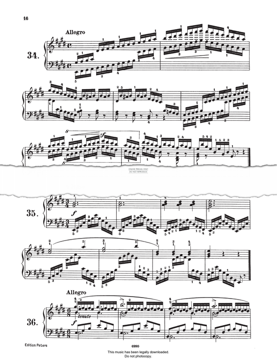Produktgalerie: Seite 1 von 1 Study (Op. 821, No.35), Carl Czerny, Klavier