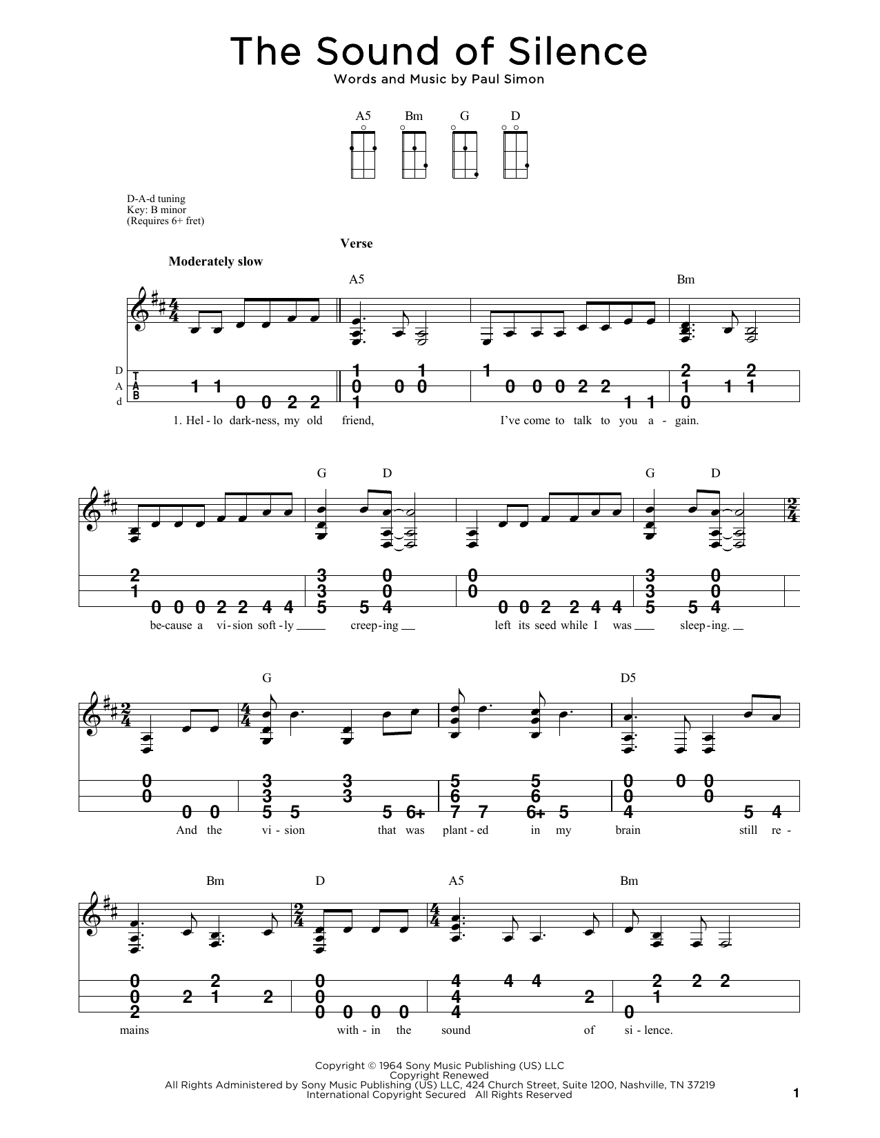 Produktbild zu:  The Sound Of Silence - Simon & Garfunkel