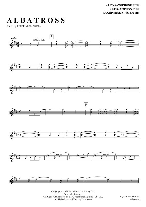 Product gallery: Page 1 of 4 Albatross , Mac, Fleetwood, Alto Saxophone