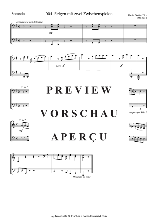 Produktgalerie: Seite 2 von 3 Reigen mit zwei Zwischenspielen , , (Klavier vierhändig)