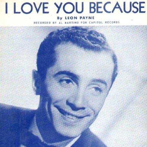 cover: I Love You Because, Leon Payne
