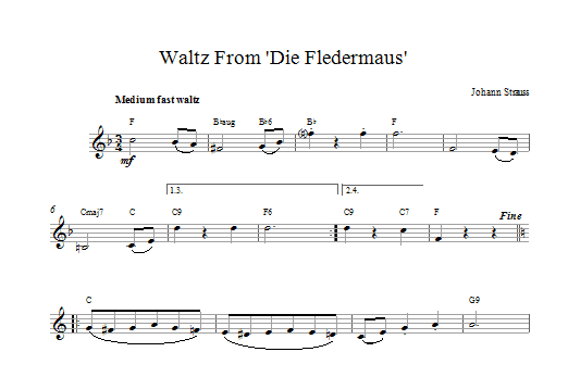 Product picture to: Waltz Die Fledermaus