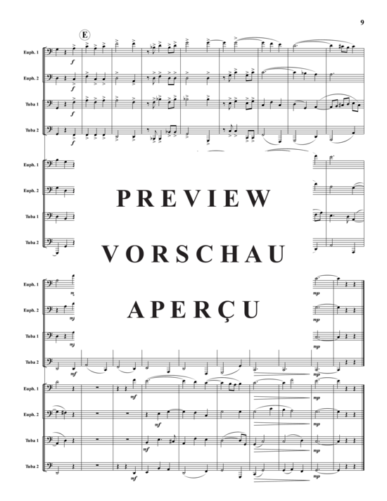 Product gallery: Page 10 of 21 Festive & Commorative Music (3 Mvts.) , ,  (Tuba-Ensemble: Baritone/Pos+Tuba)
