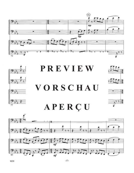 Product gallery: Page 21 of 21 Tuba Quartet No. 1 , , (Tuba Quartett EETT)