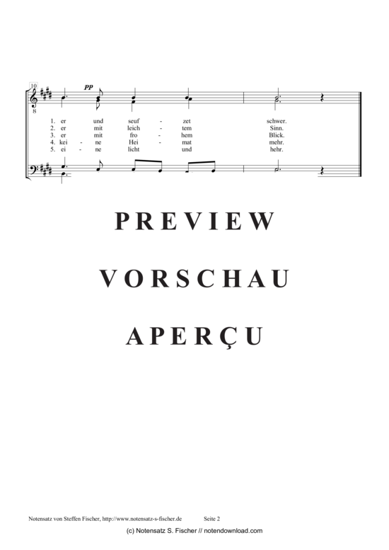 Product gallery: Page 3 of 3 Die Heimat  , , (male choir)